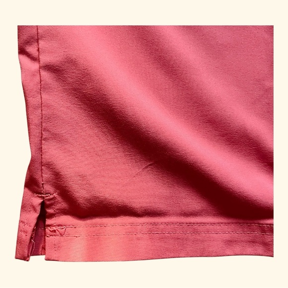 Easy Stretch by Butter Soft medical scrub pants M coral split hem pockets - Picture 2 of 14